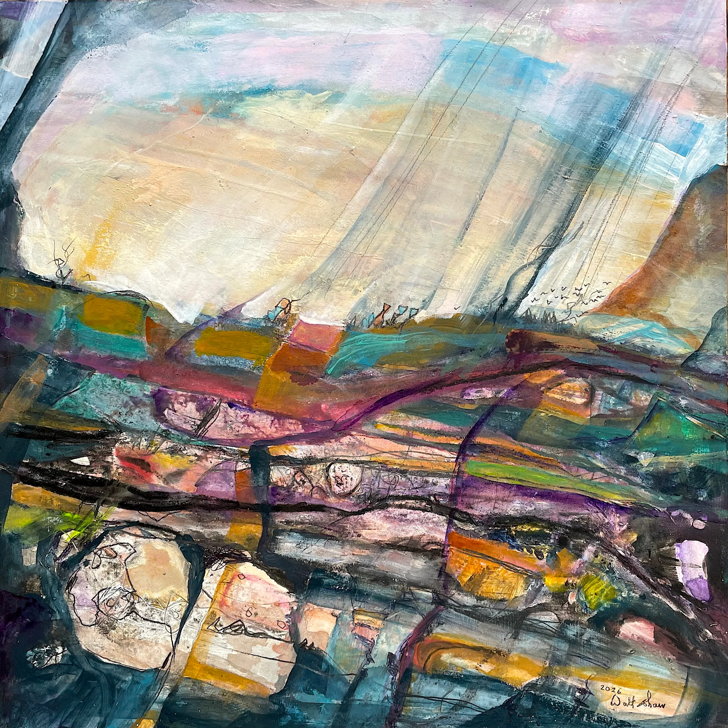 'Rocks,Rain, Moor'